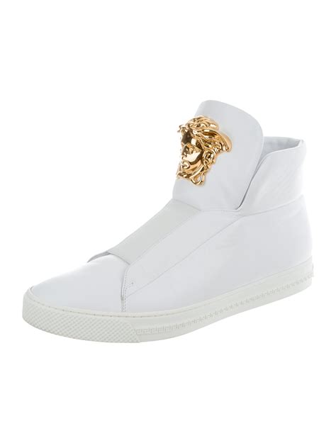 versace palazzo sneakers white|Versace shoes credit card.